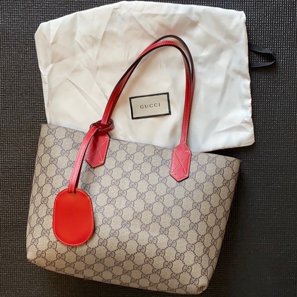 Gucci Handbags - Reversible Small GG Logo Tote